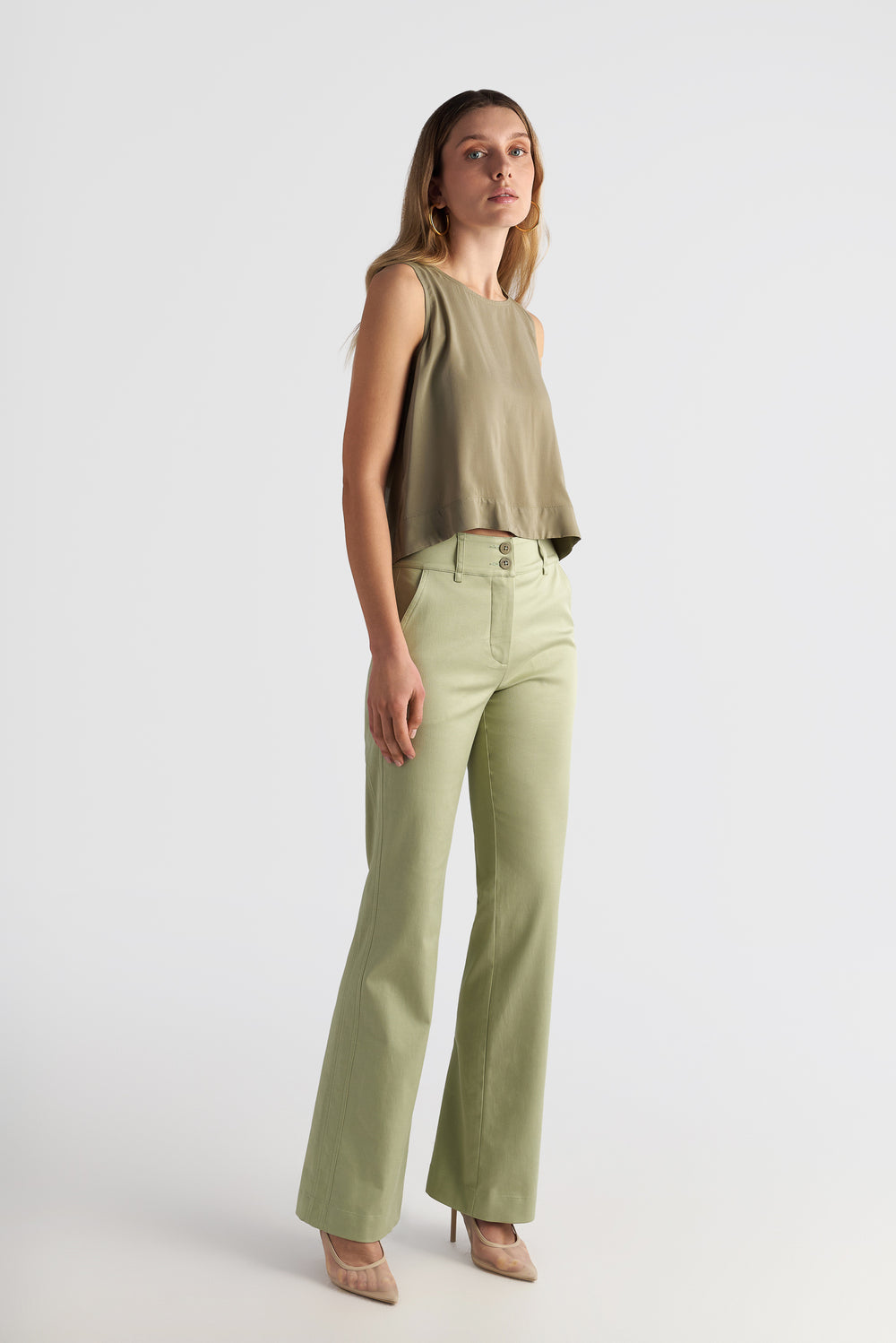 Flare Stretch Pants