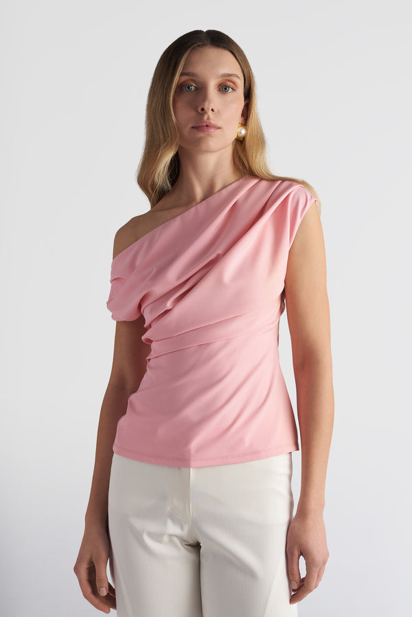 Drape Off Shoulder Top