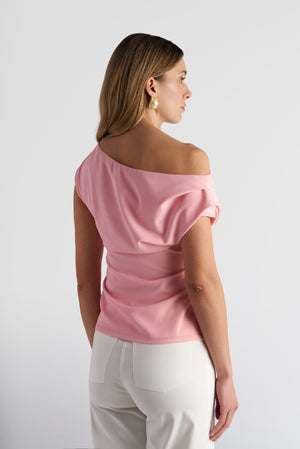 Drape Off Shoulder Top