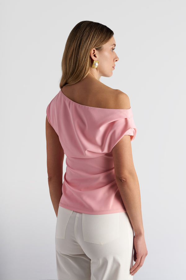Drape Off Shoulder Top