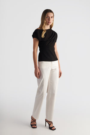 Drape Off Shoulder Top