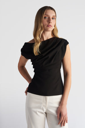 Drape Off Shoulder Top