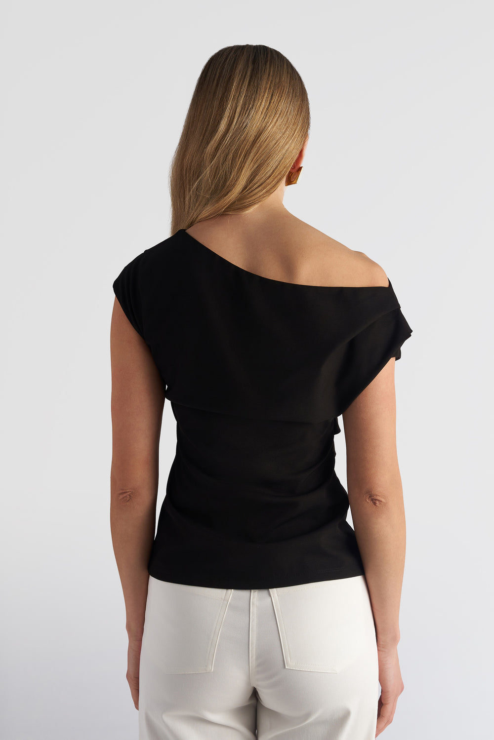 Drape Off Shoulder Top