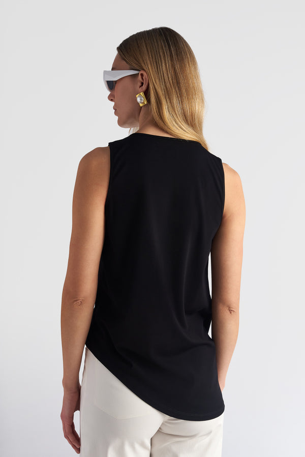 Asymmetric Wrap Top