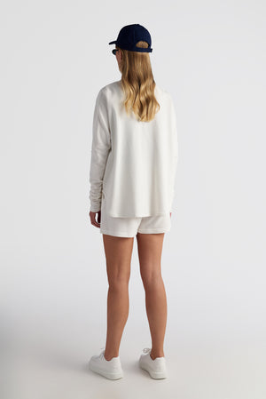 V-Neck Piquet Cardigan