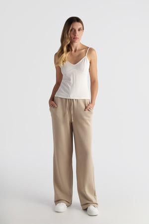 Flare Piquet Joggers