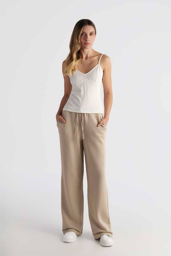 Flare Piquet Joggers