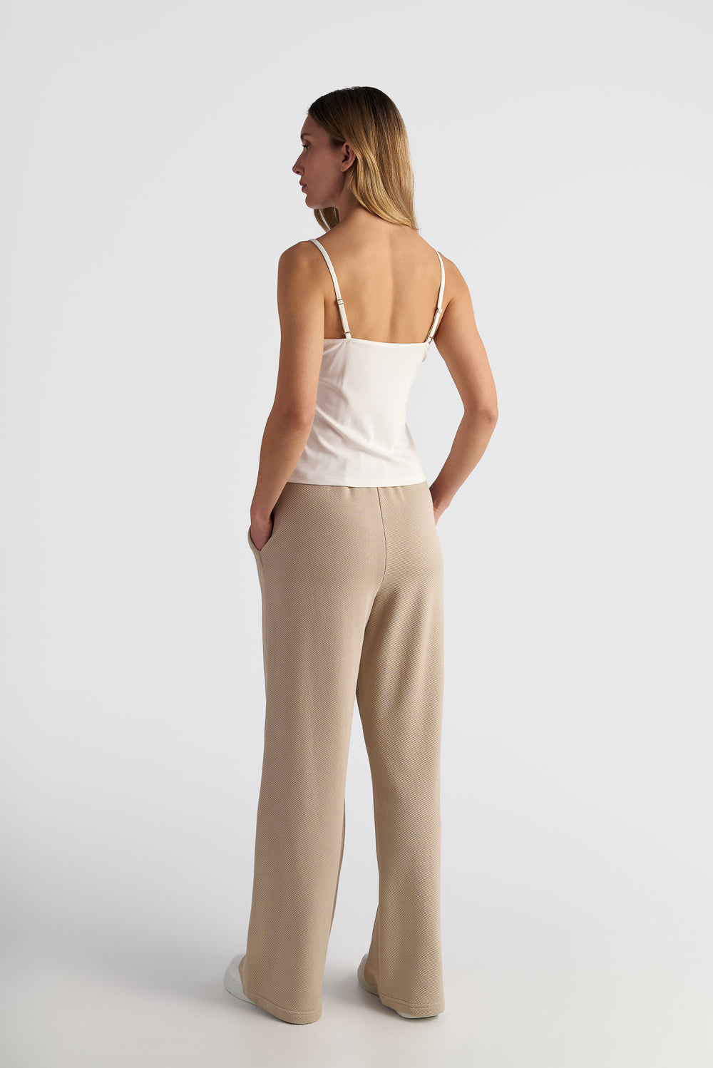 Flare Piquet Joggers