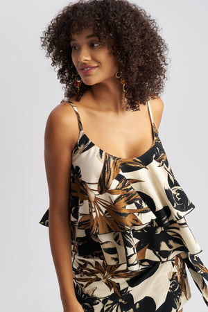 Gaia Layered Ruffle Top