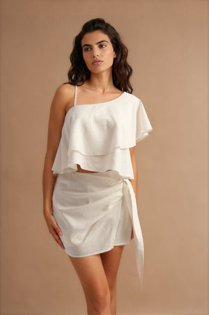 Dune Skorts White