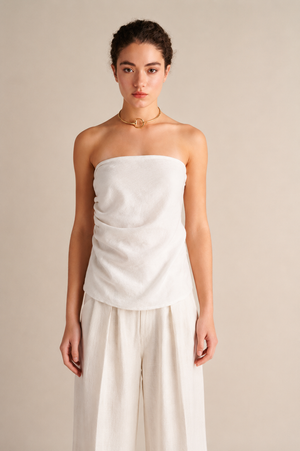 Strapless Draped Top