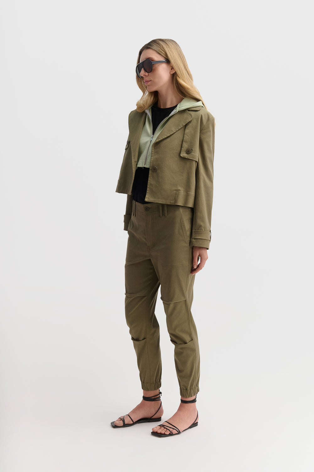 2 IN 1 Mini Trench Coat