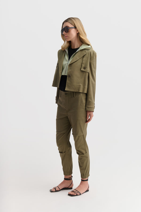 2 IN 1 Mini Trench Coat