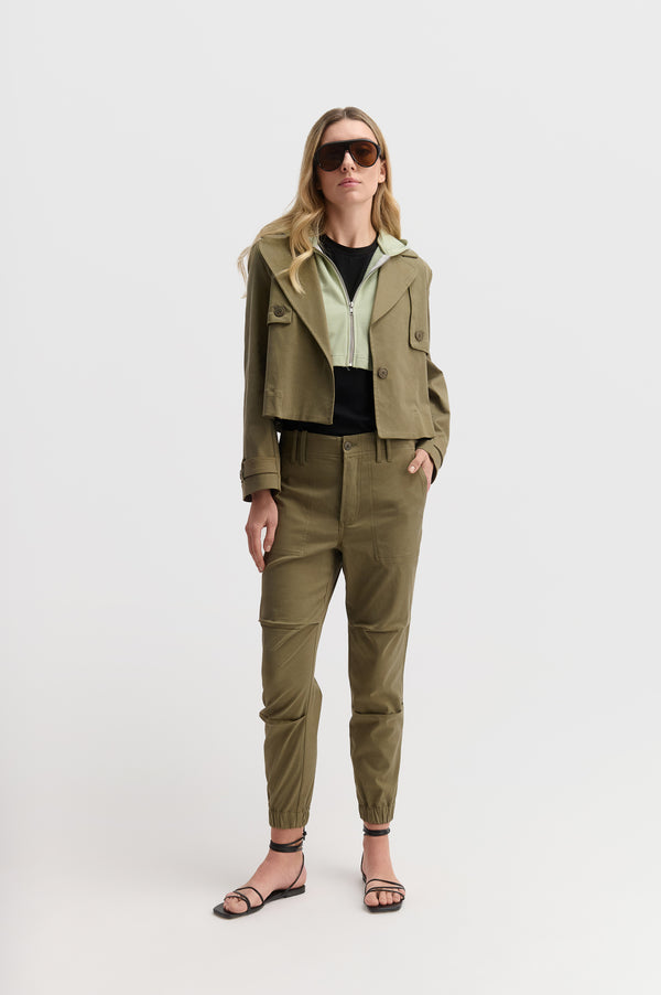 2 IN 1 Mini Trench Coat