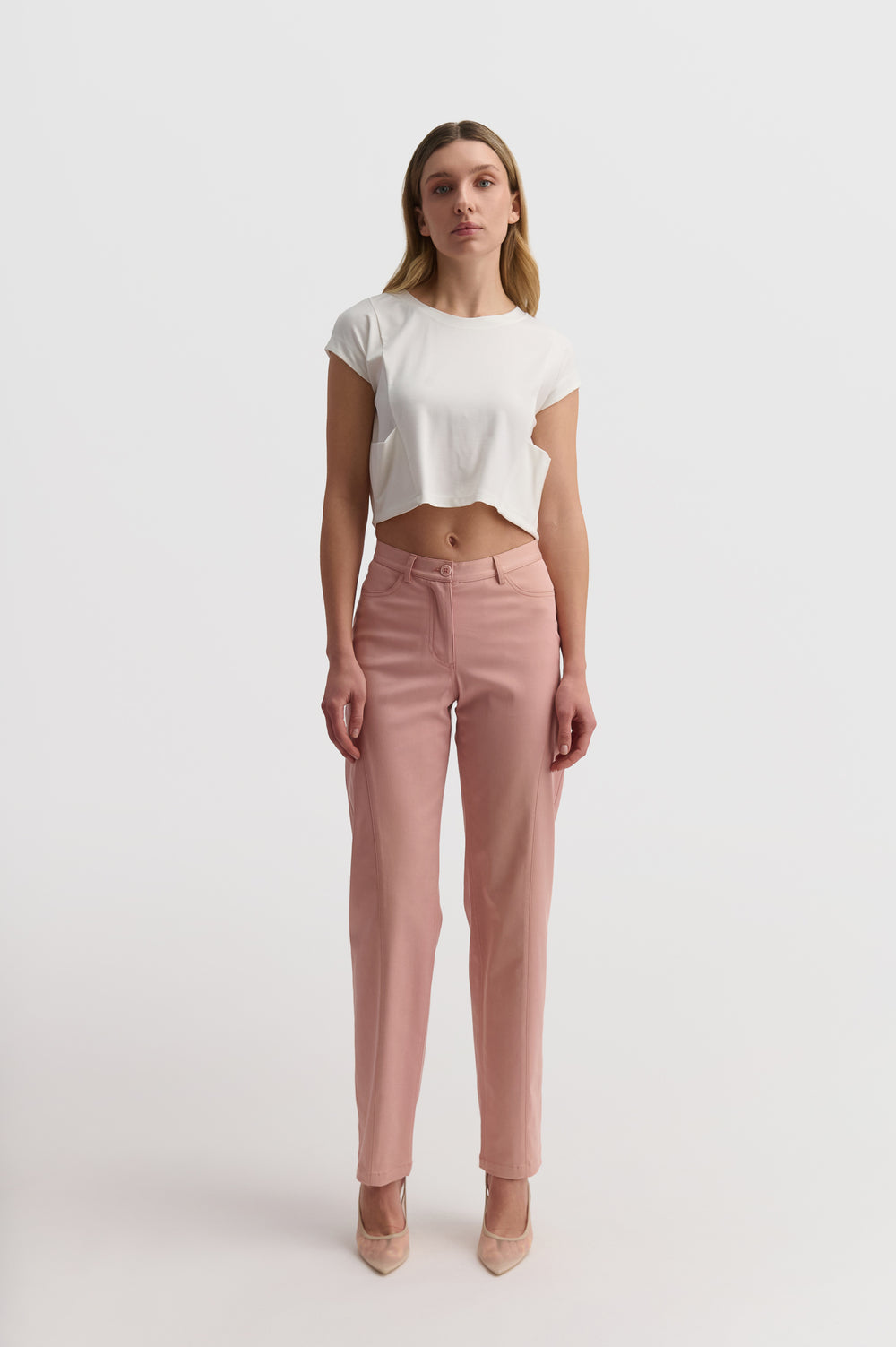 Crop Top With V-Back