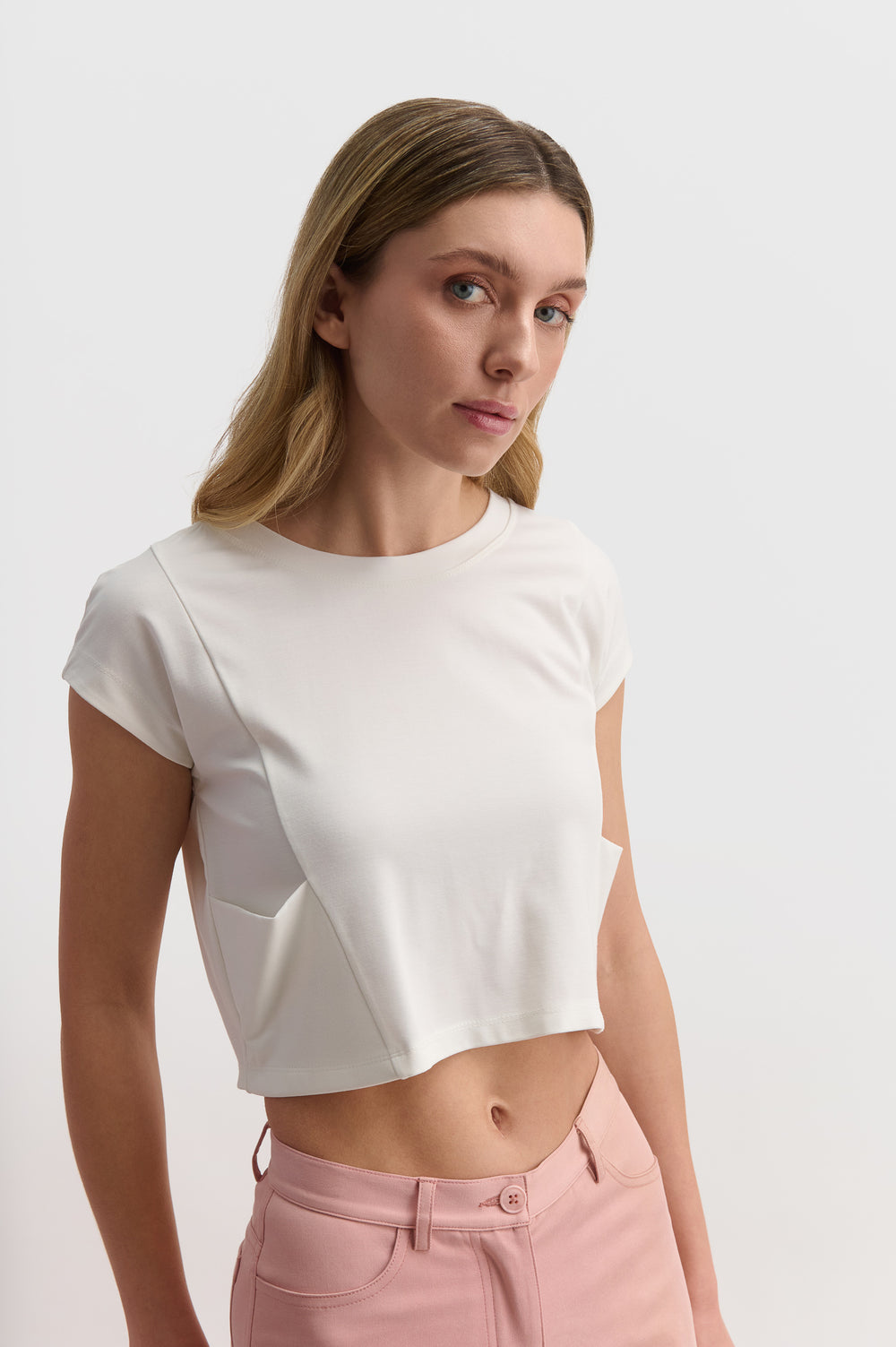Crop Top With V-Back