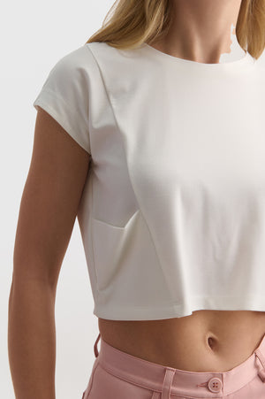 Crop Top With V-Back