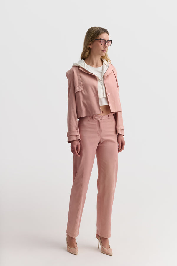 2 IN 1 Mini Trench Coat