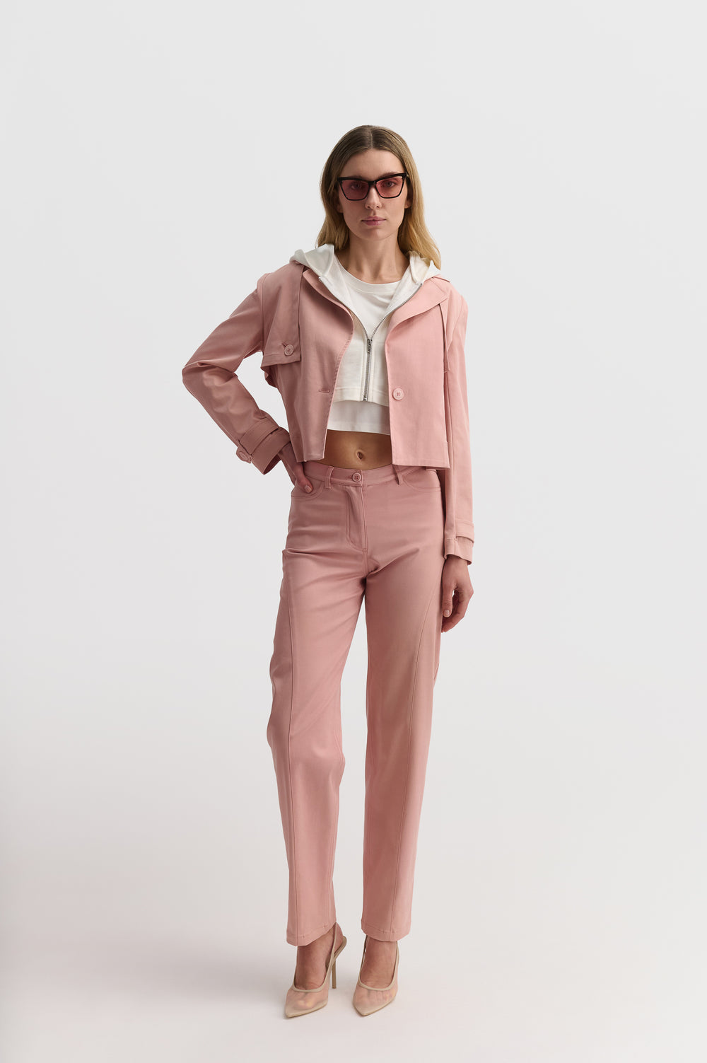 2 IN 1 Mini Trench Coat