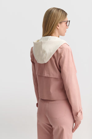 2 IN 1 Mini Trench Coat