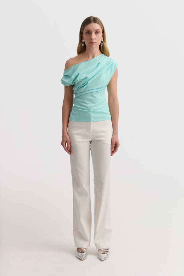Drape Off Shoulder Top