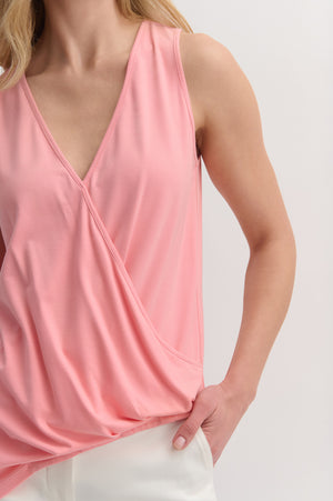 Asymmetric Wrap Top