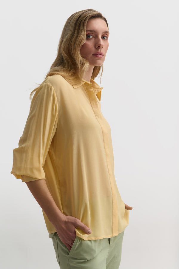 Light Button-Up Shirt