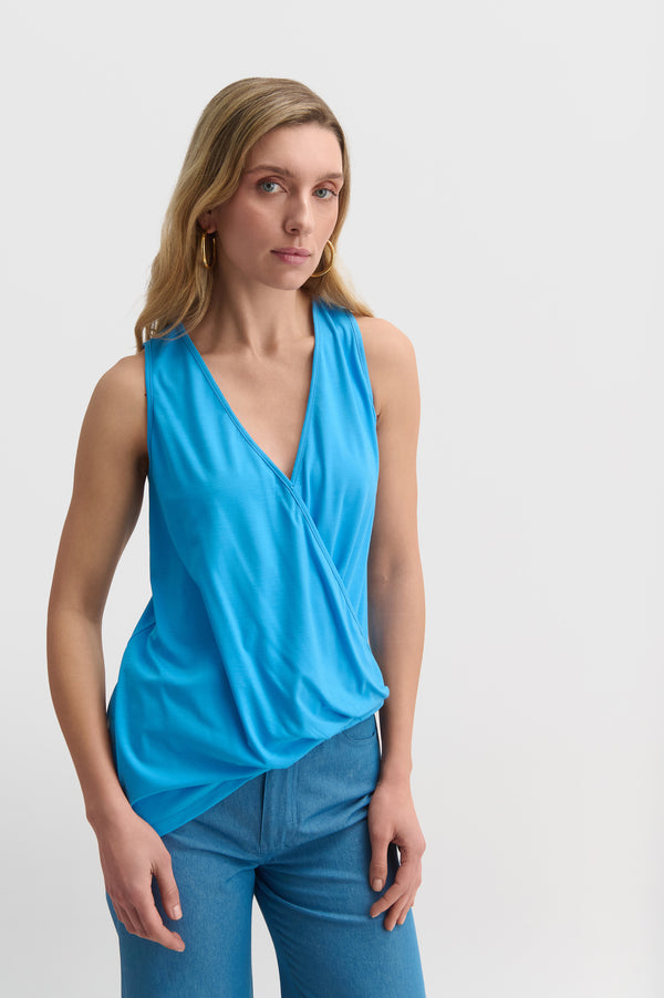 Asymmetric Wrap Top