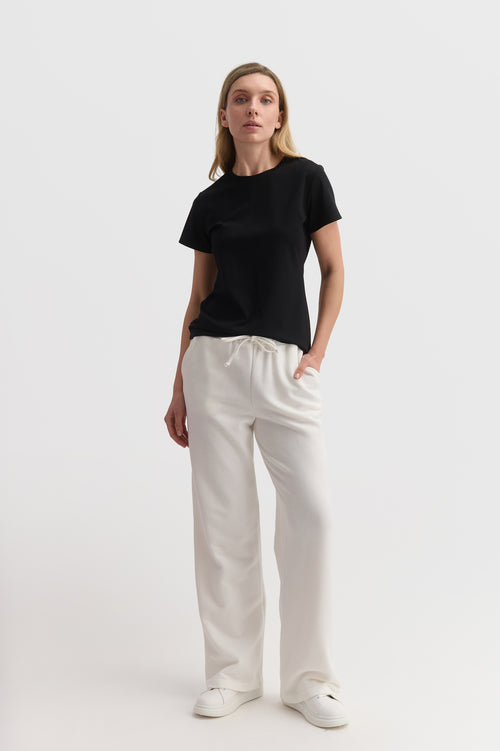 Flare Piquet Joggers