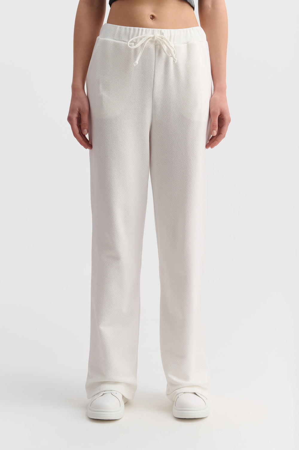 Flare Piquet Joggers