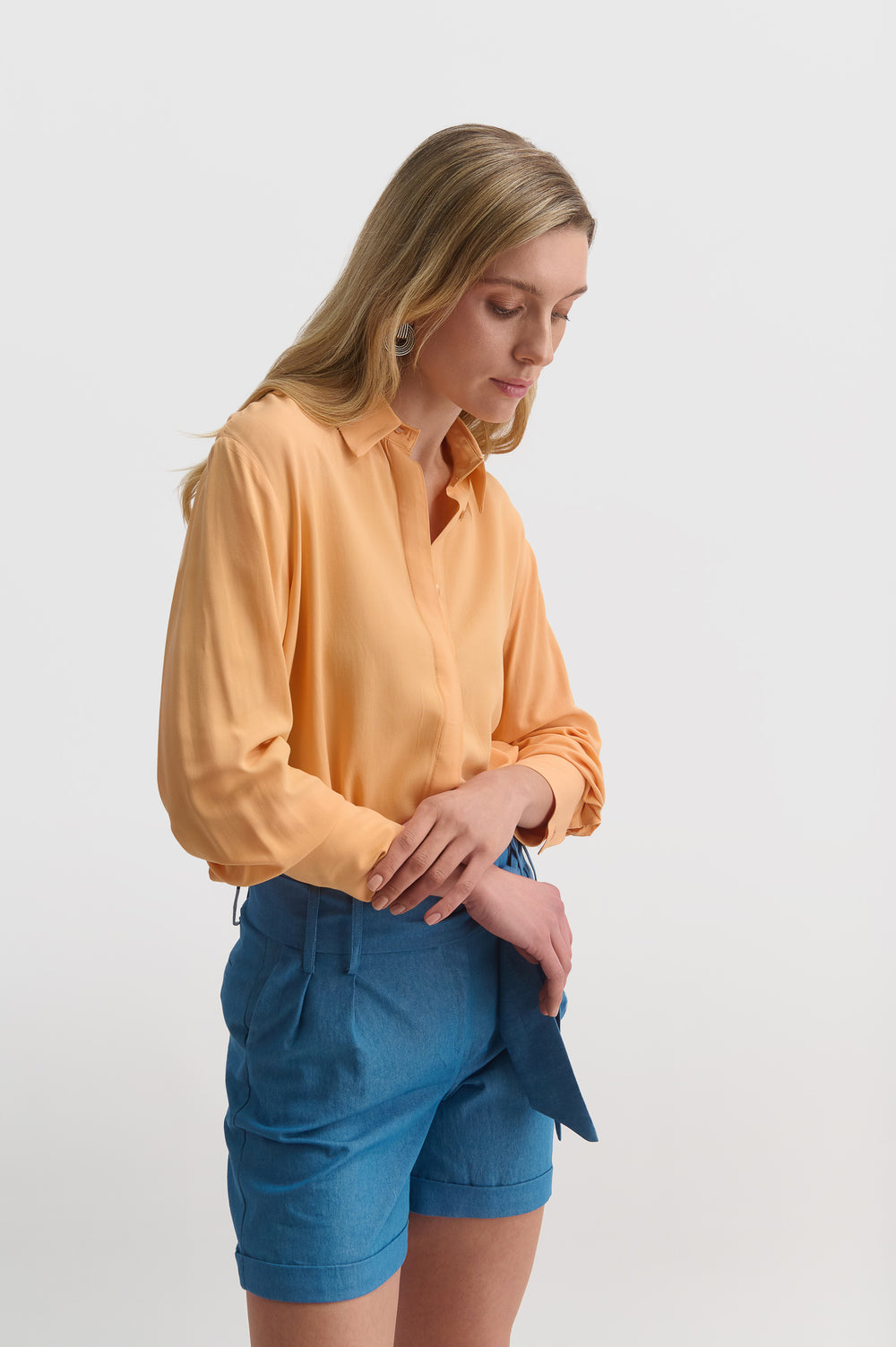 Light Button-Up Shirt