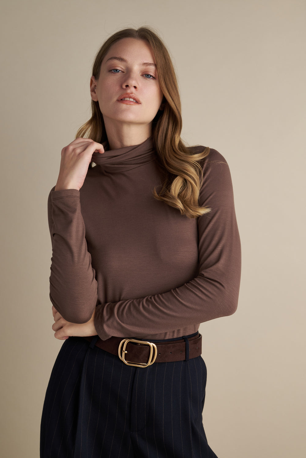 Basic Turtle Neck Top