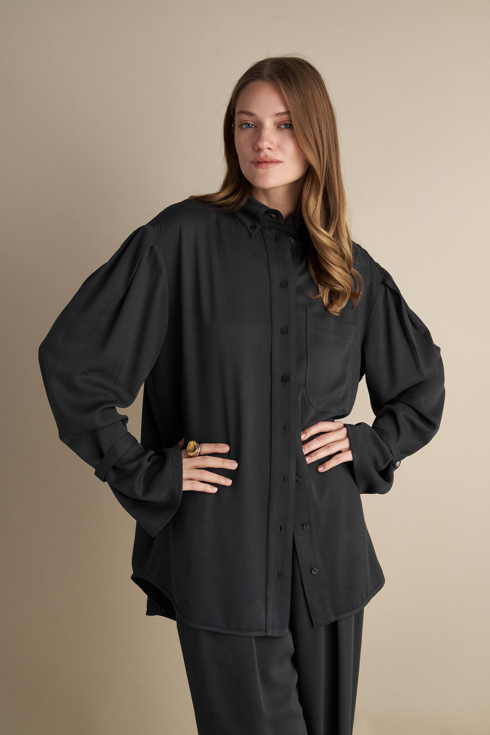 Oversize Shirt Grey