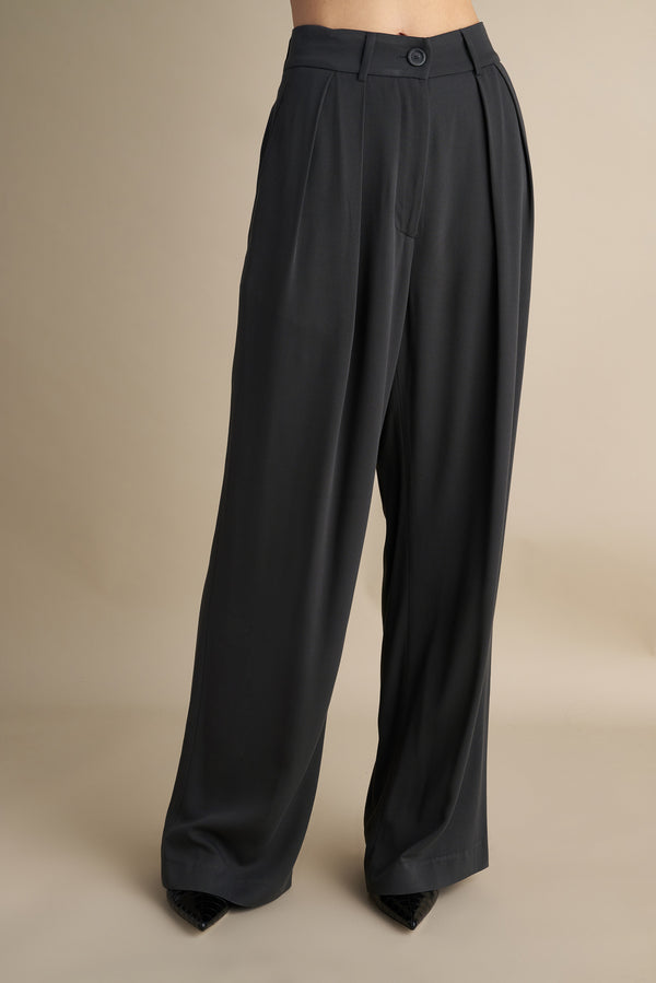 Tailored Flare Pants Grey