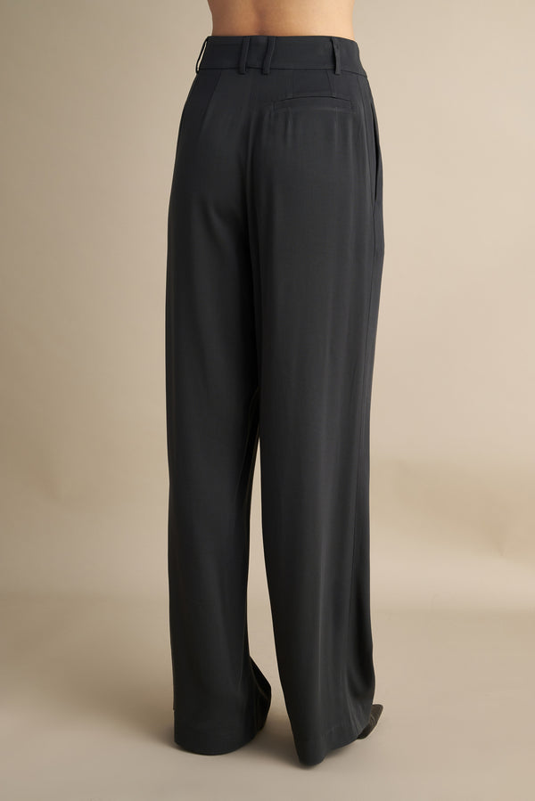 Tailored Flare Pants Grey