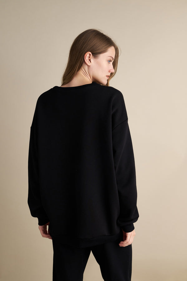 Oversize Sweater Black