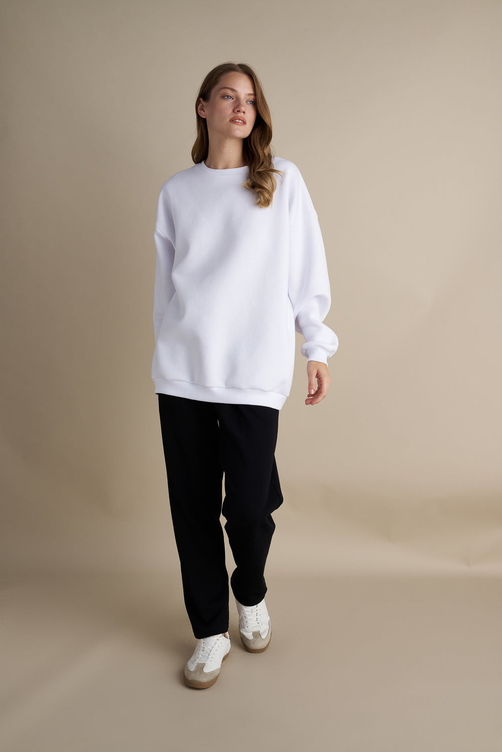 Oversize Sweater White