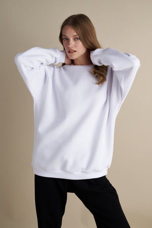 Oversize Sweater White