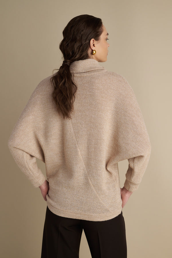 Turtle Neck Jumper Vanilla