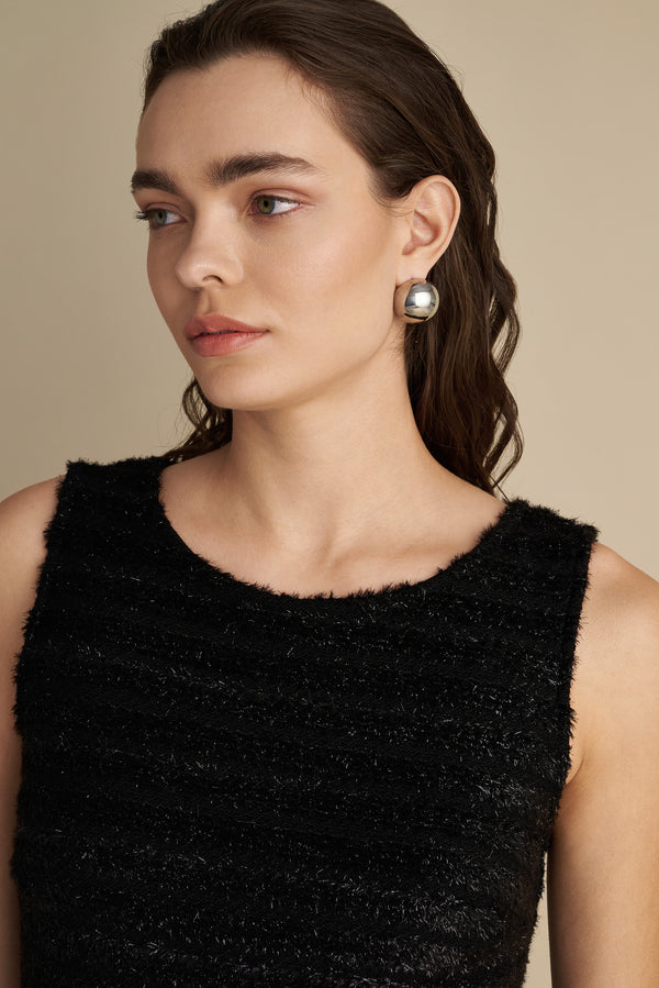 Black Dress in Lurex