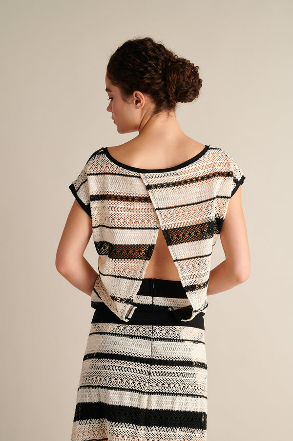 Calypso Crochet Maxi Skirt