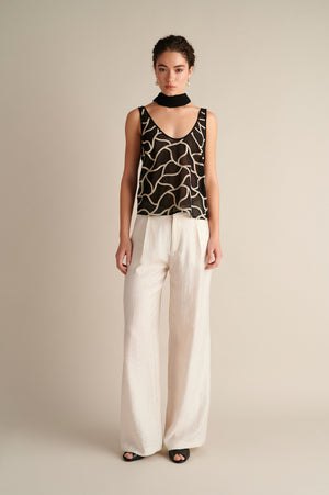 Maldives Top With Scarf
