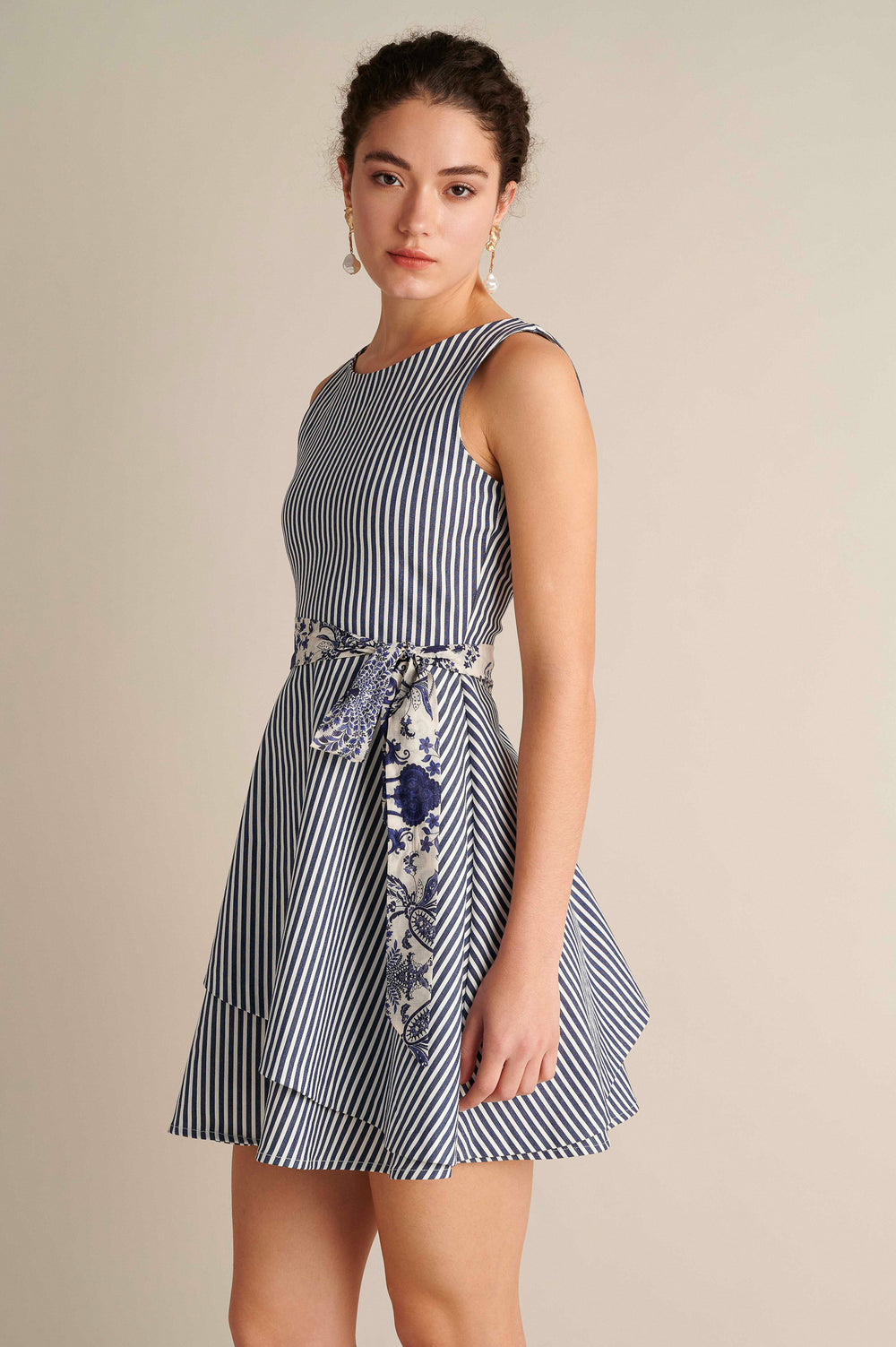 Blue Coast Belted Dress