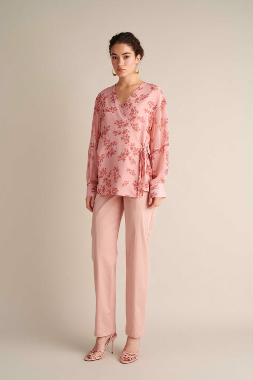 Barrel Pants Dusty Pink