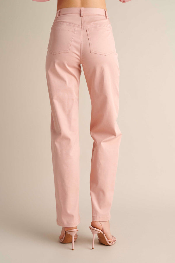 Barrel Pants Dusty Pink