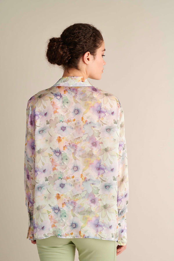 Floral Button-Up Shirt