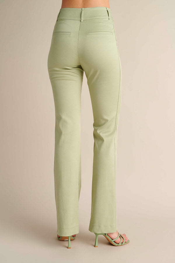 Flare Stretch Pants Mint