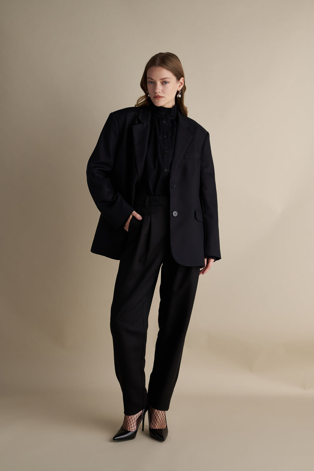 Oversized Women's Blazer Jacket