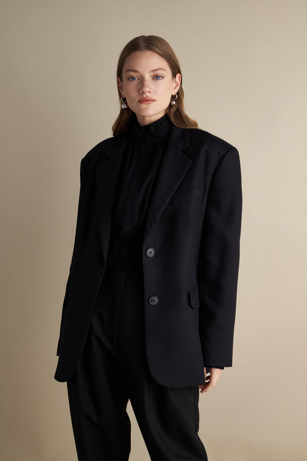Oversized Women's Blazer Jacket