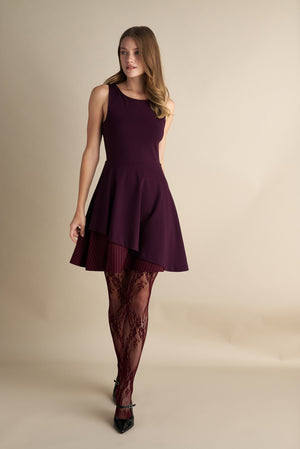 Peplum Layer Dress